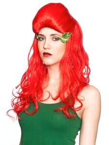 Enigma Wigs Women's Ivy, Red, One Size