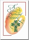 A Celtic Birthday Blessing Card