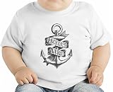 Anchors aweigh オーガニックベビーTシャツ 12 - 18 Months