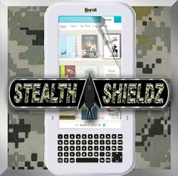 2-Pack Stealth Shieldz&copy; The Sharper Image LITERATI READER Screen Protector LIFETIME WARRANTY (Ultra CLEAR)(Stealth Shieldz&copy; Retail Packaging)