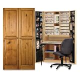 Original Scrapbox Craftbox Knotty Alder Raised Panel - Pre Assembled