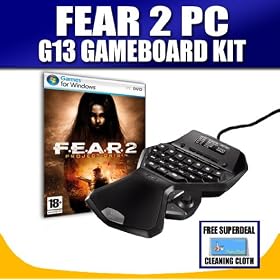 FEAR 2 (F.E.A.R 2) : Project Origin PC with Logitech G13 Advanced Gameboard Kit by Logitech Warner Bros