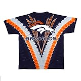 Denver Broncos Logo V Tie Dye T-shirt