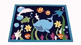 Handmade Childrens Sea Life Rug - Thick, soft and durable