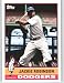2010 Topps Vintage Legends Collection #VLC12 Jackie Robinson - Los Angeles Dodgers (On Historic / Classic Card Design)(Baseball Cards)