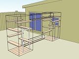 Home Away From Home Outdoor Cat Enclosure Color: Black
