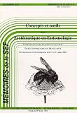 M�moires de la SEF, N� 6, 2002 : Concepts et outils de la Syst�matique en Entomologie