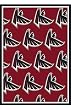 Miliken & Company Atlanta Falcons Repeat 10-Ft. 9-In. x13-Ft. 2-In. Area Rug