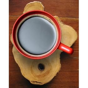 Authentic Kona Coffee Wood Coaster
