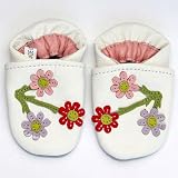 Augusta Baby Cherry Blossom Soft Sole Leather Baby Shoe (0-6 mo)
