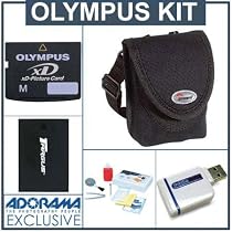 Advanced Accessory Kit for Olympus Stylus 810 Digital Camera