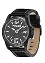Police - P12591JSUB-02 - Montre Homme - Quartz - Analogique - Bracelet cuir Noir