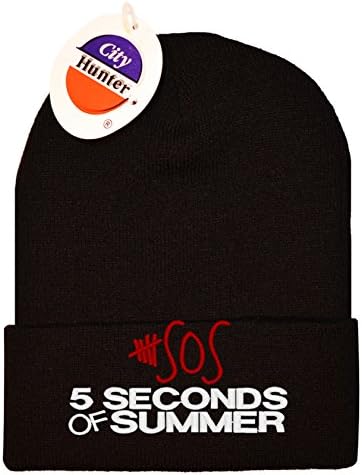5 Seconds of Summer Beanie New Style (Red Letters)