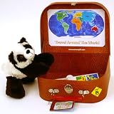 Aurora Plush 8" Travel Around the World Panda