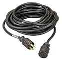 Reliance Controls PC2040 40-Foot 20 Amp L14-20 Generator Power Cord For Up To 5,000 Watt Generators
