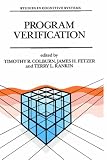 Review Springer  / Program Verification: Fundamental Issues in Computer Science (Studies in Cognitive Systems)