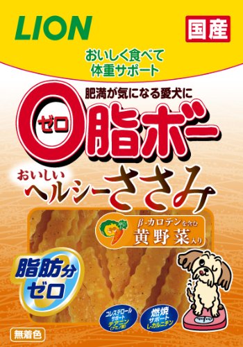 ライオン うちの子想いおやつは0脂ボーササミ黄野菜 90ｇ