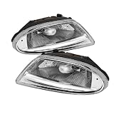 Mercedes Benz M-Class W163 Chrome Fog Lights (no switch)