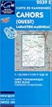 Carte de randonn�e : Cahors ouest -...
