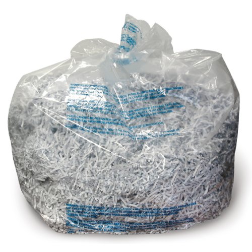 Swingline 6-8 Gallon Plastic Shredder Bags, For Small Office, Executive, 60X, 80X and 100X Shredders, 100/Pack (1765016A) On Sale