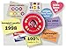 Firsty Baby Tooth Boxes 2 Comboset (Blue / Pink, boy / Girl) Round - Free Fridge Magnet Stickers - Ships Every Tuesday and Friday