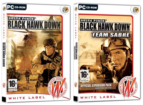 Childrens Toyshop  Video Games : Black Hawk Down & Team Sabre - Double Pack (PC)