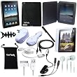 TsirTech 15-Item Accessory Bundle for "New Apple iPad" 4G Lite
