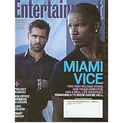 Entertainment Weekly July 28 2006 - Miami Vice, Jamie Foxx, Colin Farrell (#888)