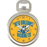 NBA Men's NBA-PW-NO Pocket Collection New Orleans Hornets Pocket Watch