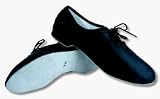 Adult's Black Full Sole Jazz Shoes