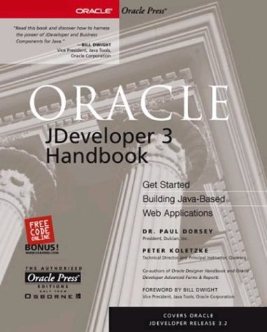 Oracle JDeveloper 3 Handbook (Osborne ORACLE Press Series) under JDeveloper in The Books Store