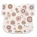Bumkins Waterproof Junior Bib - Rose/Chocolate Circles