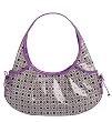 Vera Bradley Frill Collection - Tied Together Hobo Bag - Simply Violet