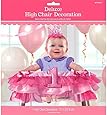 Amscan 1st Birthday Deluxe High Chair Decoration Party Supplies, 37", Pink