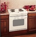 GE JDP39CKCC 30" Drop-In Electric Range with 4 Coil Elements, Chrome Drip Bowls, 4.4 cu. ft. Self Clean Traditional Oven, SmartSet Oven Controls and ADA Compliant: Bisque