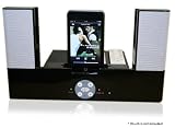 Portable 2.1 Sound Speaker System for iPod, iTouch (1G), PSP & MP3/MP4 Player With Remote Control (Black)