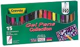 Crayola Pro Collection 15 Gel Pens