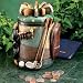 Golf Gifts and Gallery Clubhouse Collection Golf Bag Coin Bank