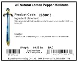 Review Excalibur  / Excalibur All Natural Lemon Pepper Marinade, 10-Ounce Units (Pack of 12)