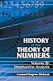 History of the Theory of Numbers, Volume II: Diophantine Analysis (Dover Books on Mathematics)