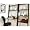 Screen Back Task Chair &ndash; Black
