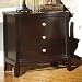 Contemporary Wood Nightstand by Home Line