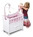 Doll Crib w/ Cabinet, Bedding & Mobile