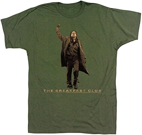 The Breakfast Club Vintage Guy Fist Pump Men's Green T-shirt M