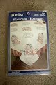 Bucilla Special Edition Quilt Blocks -- Pastel Basket Cross Stitch -- Quality Stamped Goods -- Six quilt blocks stamped on 50% cotton/50% polyester fabric -- finished size of each block is approx 15" x 15" --embroidery floss not included in kit