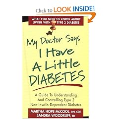 My Doctor Says I Have a Little Diabetes (Paperback)