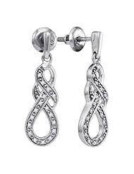 0.12CT-DIA FASHION EARRING