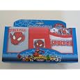 Marvel Spider-man Infants New Born Baby 4 Piece Baby Gift Set Include : Diaper Cover, Cap, T-shirt and Bib