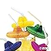 36 Flexible SOMBRERO Straws/FIESTA/Cinco de MAYO Party/MEXICAN HATS/3 Dozen/DECOR