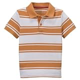 Infant Boys' Cherokee Short-Sleeve Auto Stripe Polo - Orange